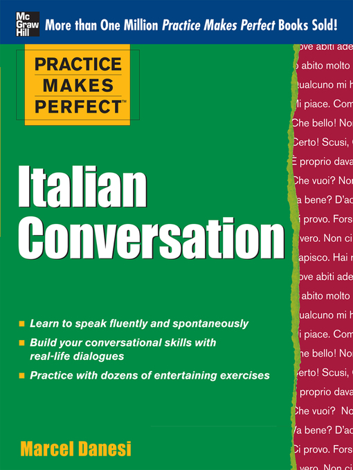 Title details for Italian Conversation by Marcel Danesi - Available